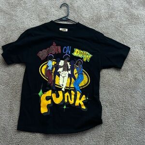 Vintage Funk Black Graphic Tee